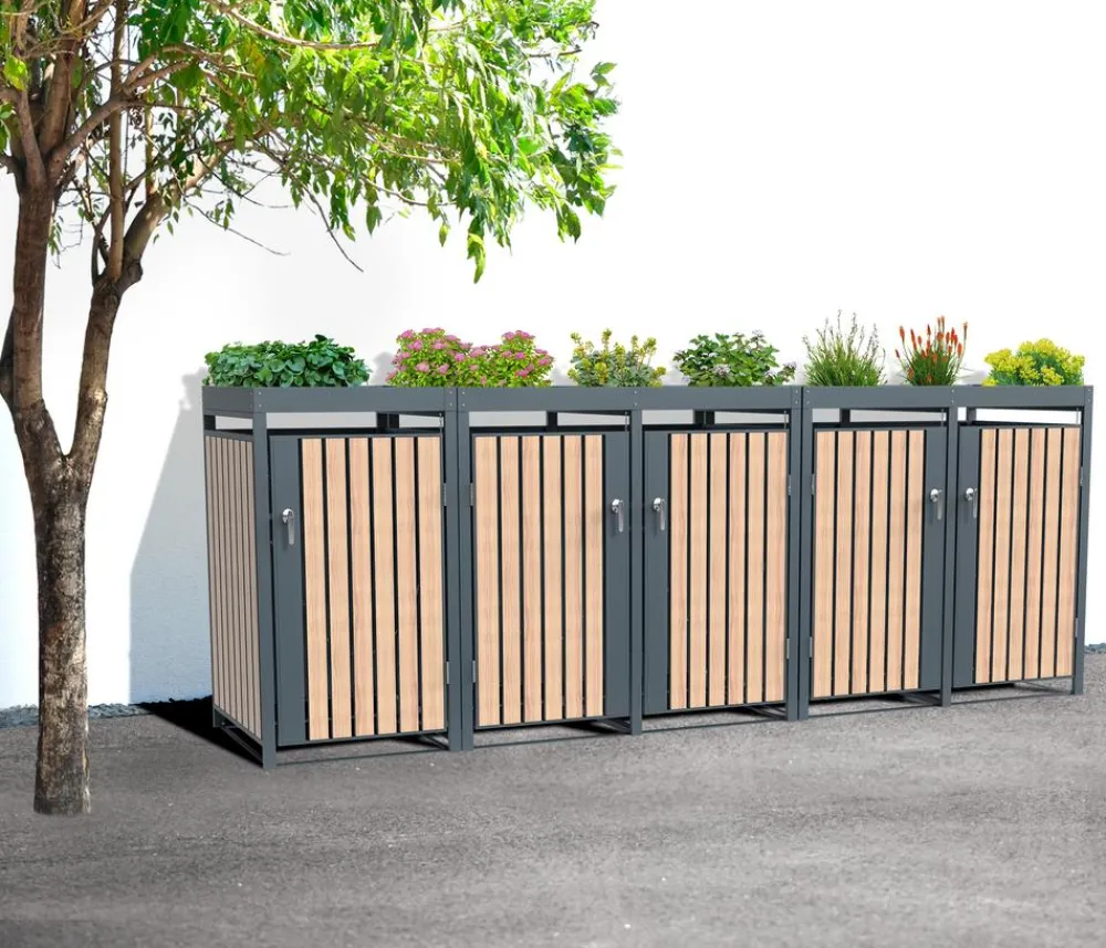 Westmann Aufbewahrungsboxen|Mülltonnenboxen - Mülltonnenverkleidung Planta
