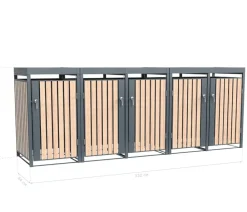 Westmann Aufbewahrungsboxen|Mülltonnenboxen - Mülltonnenverkleidung Planta
