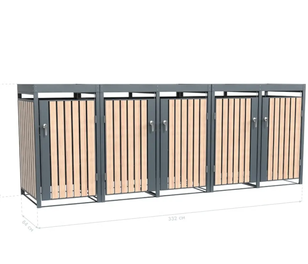 Westmann Aufbewahrungsboxen|Mülltonnenboxen - Mülltonnenverkleidung Planta