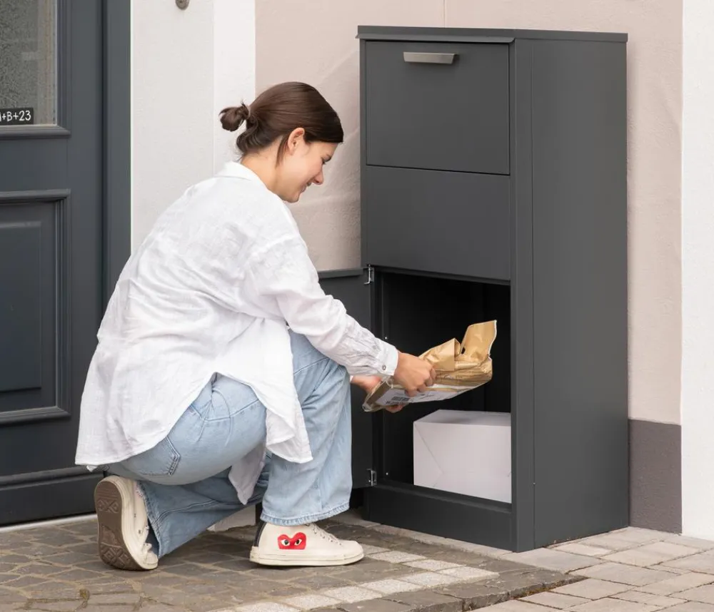 Westmann Aufbewahrungsboxen > Paketbox Pepe, ca. B50/H114/T39 cm