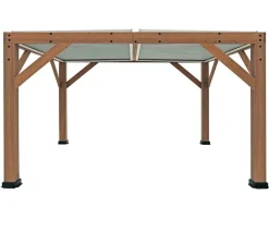 Westmann Pergolen > Zedernholz-Pavillon Karl, mit Lamellendach, ca. B396/H251/T335 cm