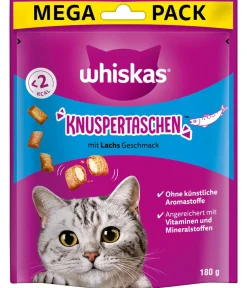 Whiskas® Katzensnack Knuspertaschen, 180 g New