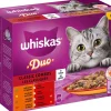 Whiskas® Nassfutter Katze > Nassfutter für Katzen Multipack Duo Classic Combos in Sauce, Adult, 12 x 85 g