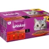 Whiskas® Nassfutter für Katzen 1+ Klassische Auswahl in Sauce, Adult, 40 x 85 g Sale