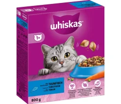 Whiskas® Trockenfutter für Katzen 1+, 800 g Best