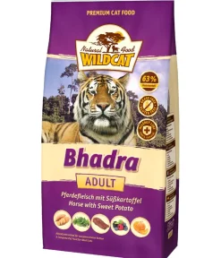 Wildcat Trockenfutter Katze > Trockenfutter für Katzen Bhadra Adult, Pferd & Süßkartoffeln, 3 kg