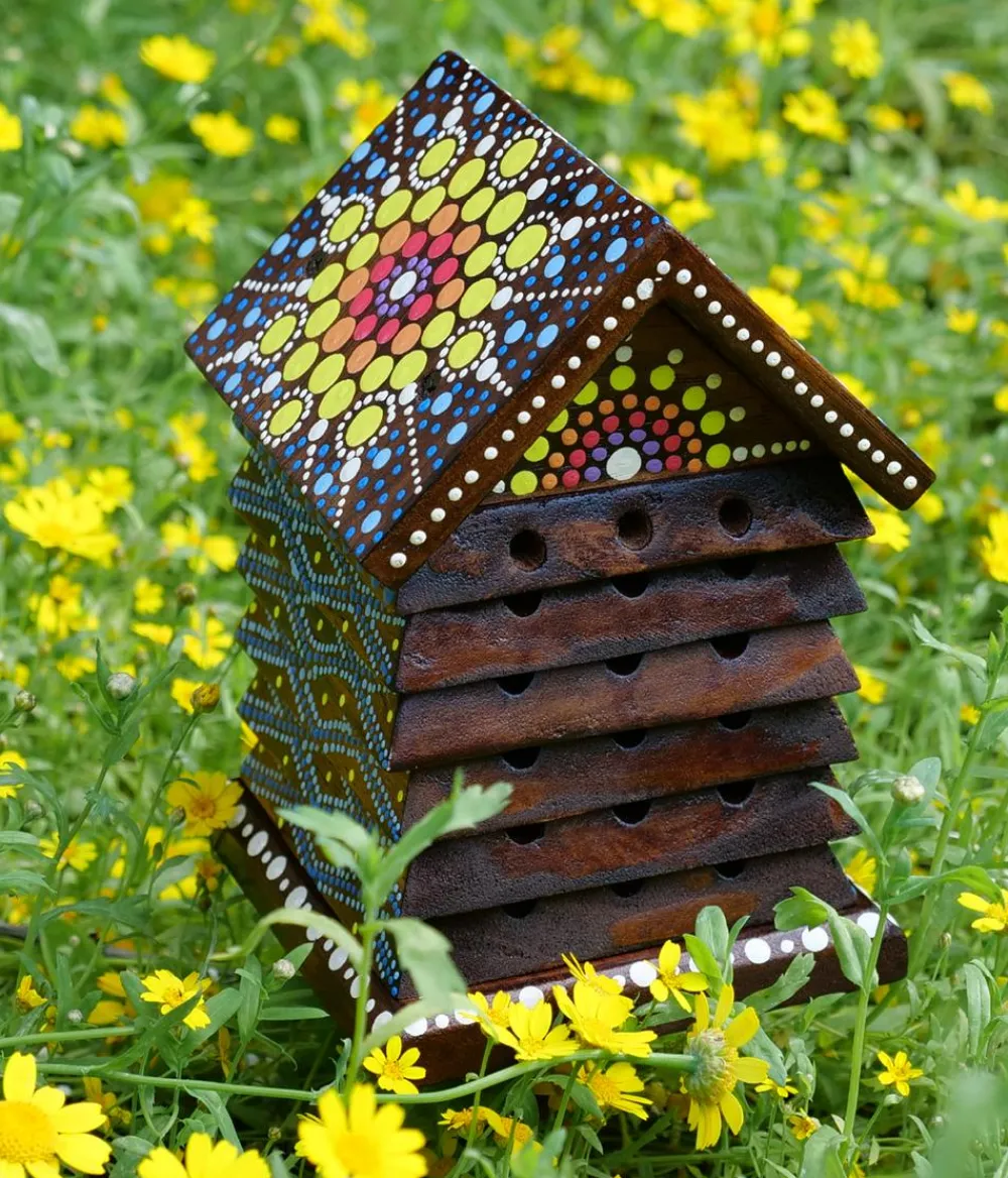 Wildlife Nützling & Insektenhotels - Insektenhotel Artisan, stehend, ca. B16/H23/T16 cm
