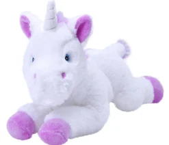 WILD REPUBLIC® Spielzeug - Stofftier Einhorn, ca. B35/H16 cm