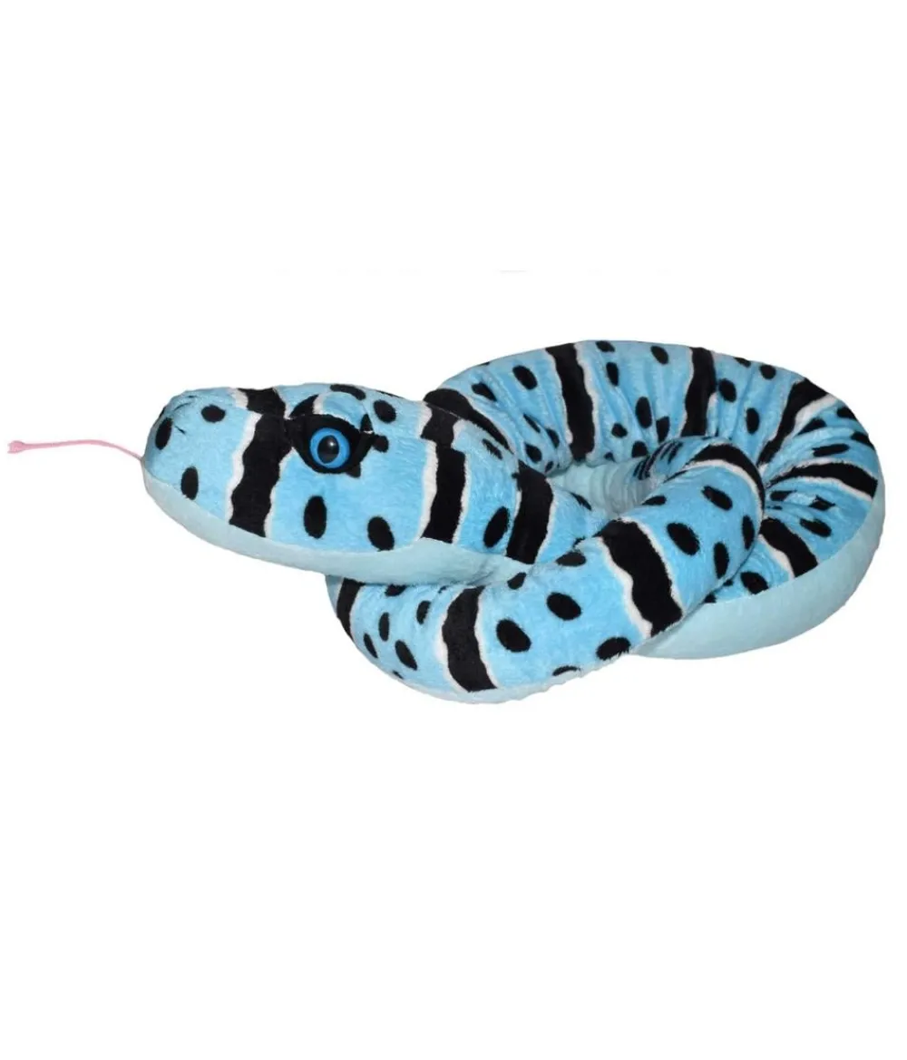 WILD REPUBLIC® Stofftier Klapperschlange Blue Rock Blau Best