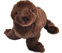 WILD REPUBLIC® Stofftier Seelöwe, ca. B23/H11 cm Dunkelbraun New