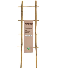 Windhager Mehr Blumentopfzubehör - Bambus-Rankgitter, ca. H35,5 cm Natur