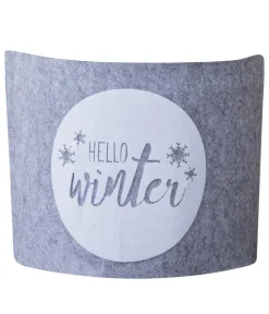Windhager Deko-Filz-Topfschutz Hello Winter, / Outlet