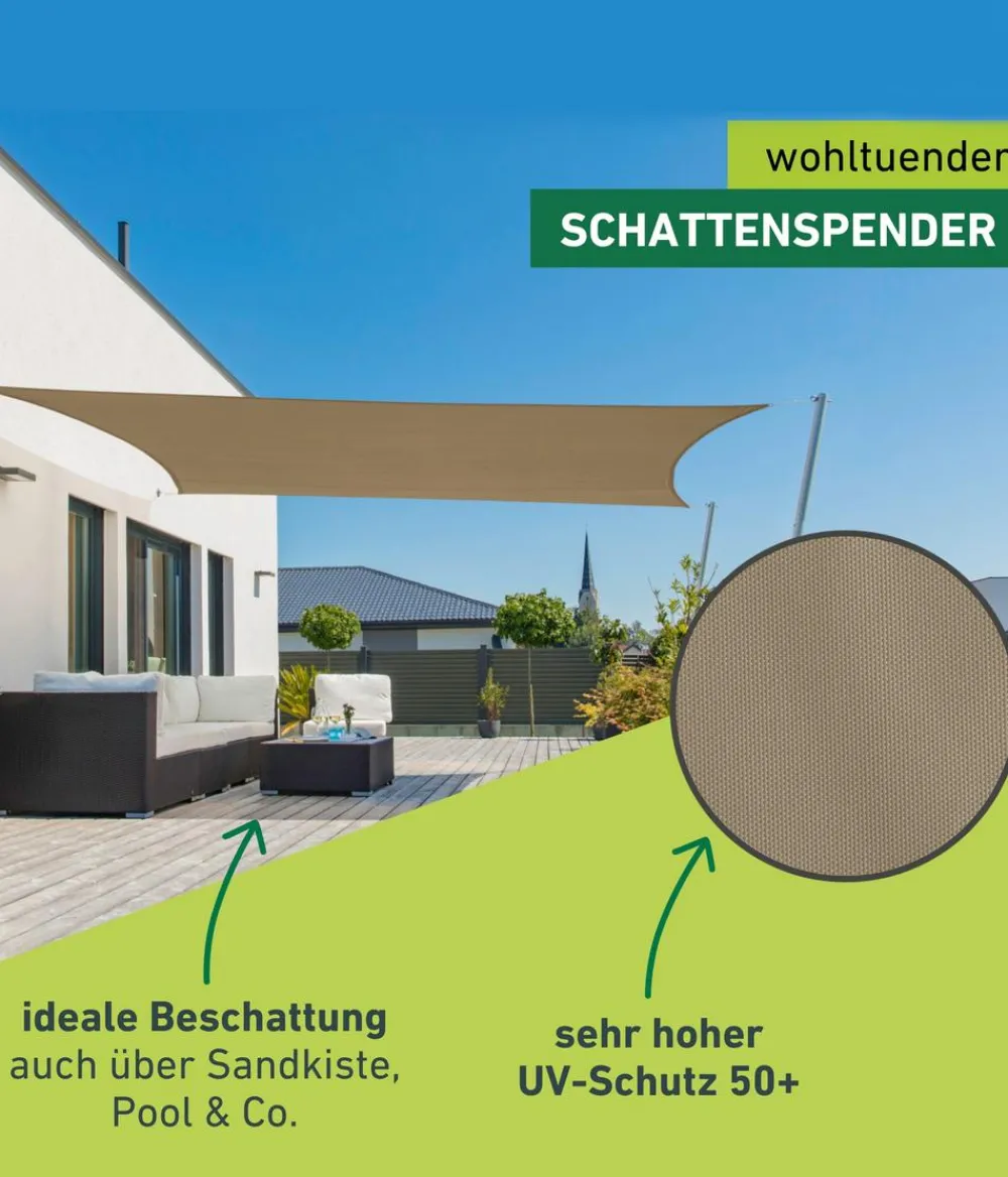 Windhager Sonnensegel > Sonnensegel Cannes, rechteckig, ca. B400/T300 cm