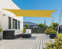 Windhager Sonnensegel Cannes, rechteckig, ca. B400/T300 cm Gelb Sale