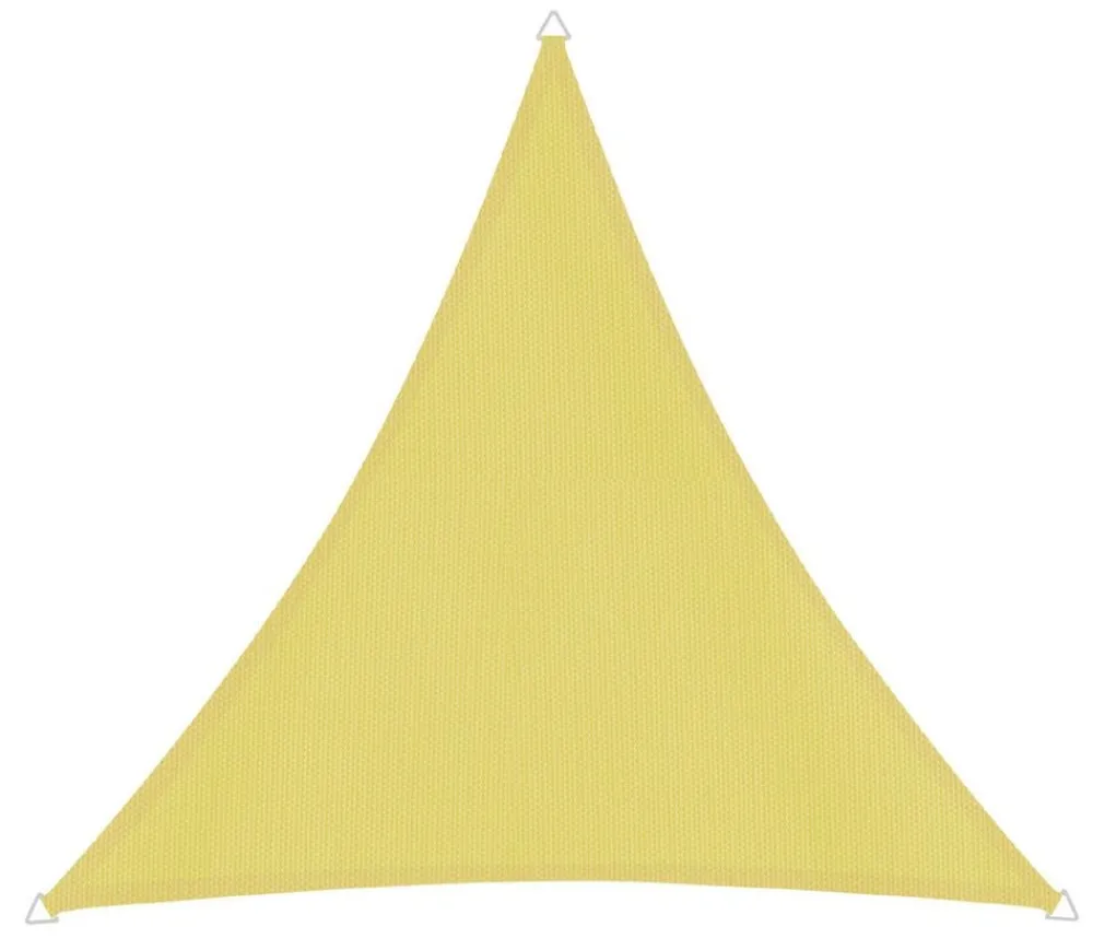 Windhager Sonnensegel Cannes, dreieckig, ca. B500/T500 cm Gelb Outlet