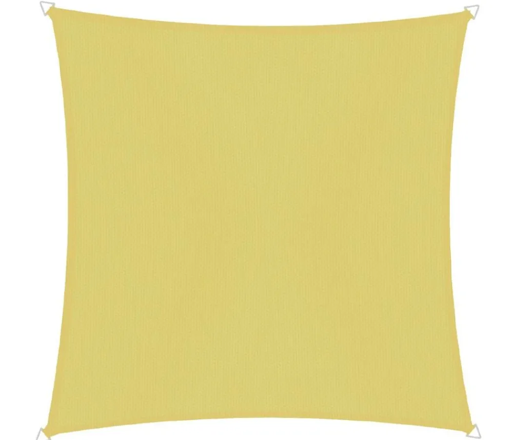 Windhager Sonnensegel Cannes, quadratisch, ca. B400/T400 cm Gelb Discount