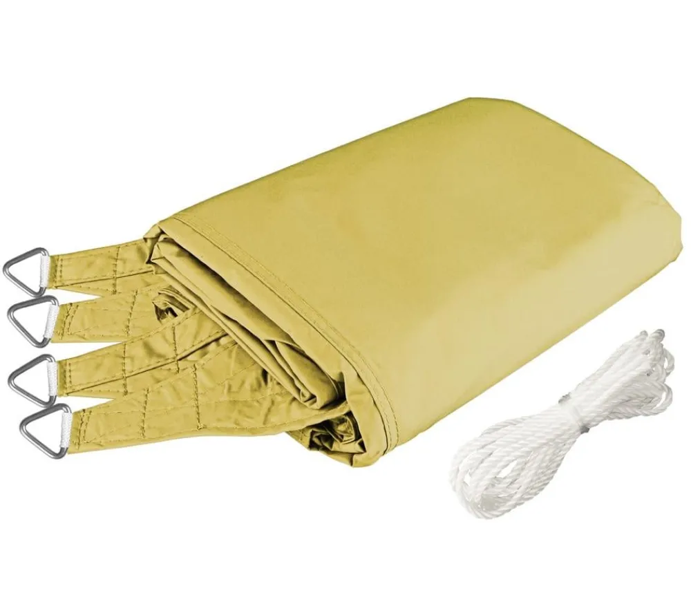 Windhager Sonnensegel - Sonnensegel Cannes, quadratisch, ca. B500/T500 cm Gelb
