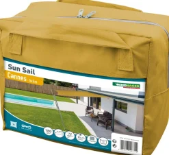 Windhager Sonnensegel - Sonnensegel Cannes, quadratisch, ca. B500/T500 cm Gelb