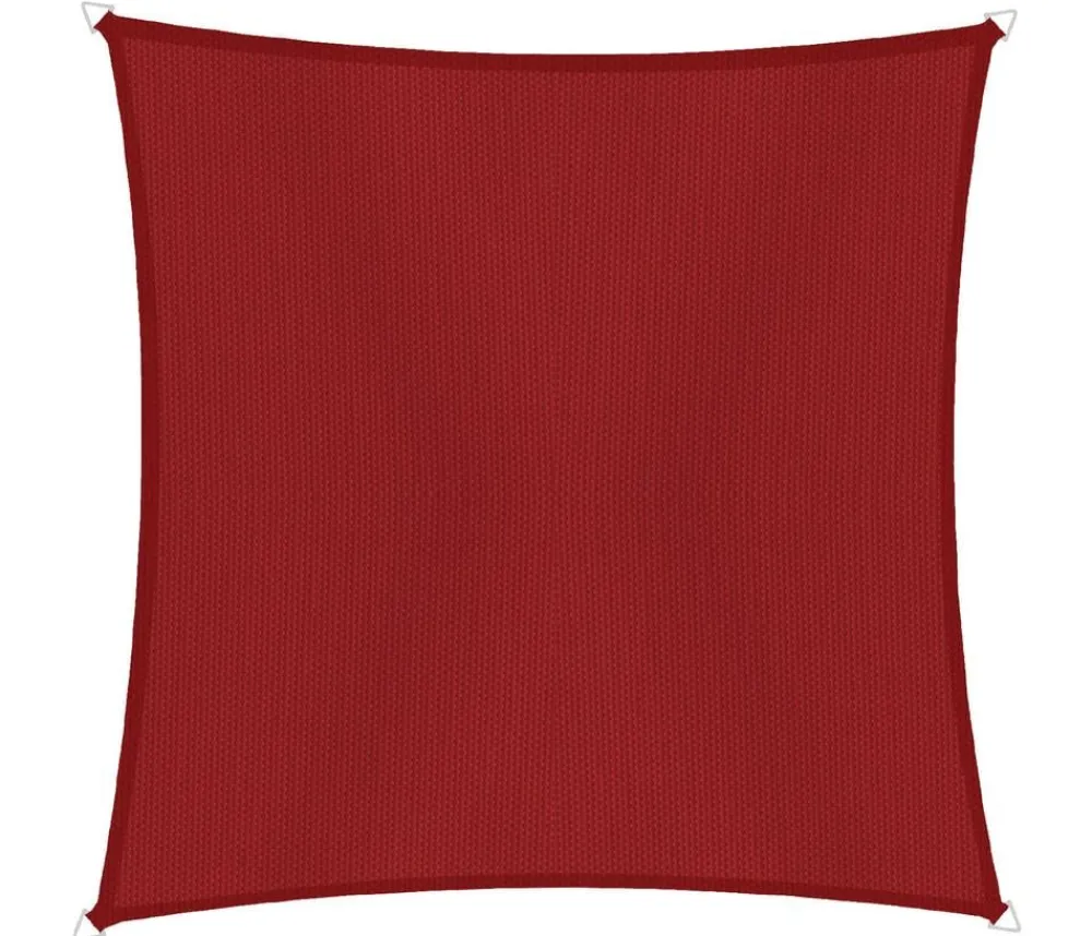 Windhager Sonnensegel - Sonnensegel Cannes, quadratisch, ca. B400/T400 cm Rot