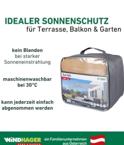 Windhager Sonnensegel > Sonnensegel Capri, rechteckig, ca. B500/T400 cm