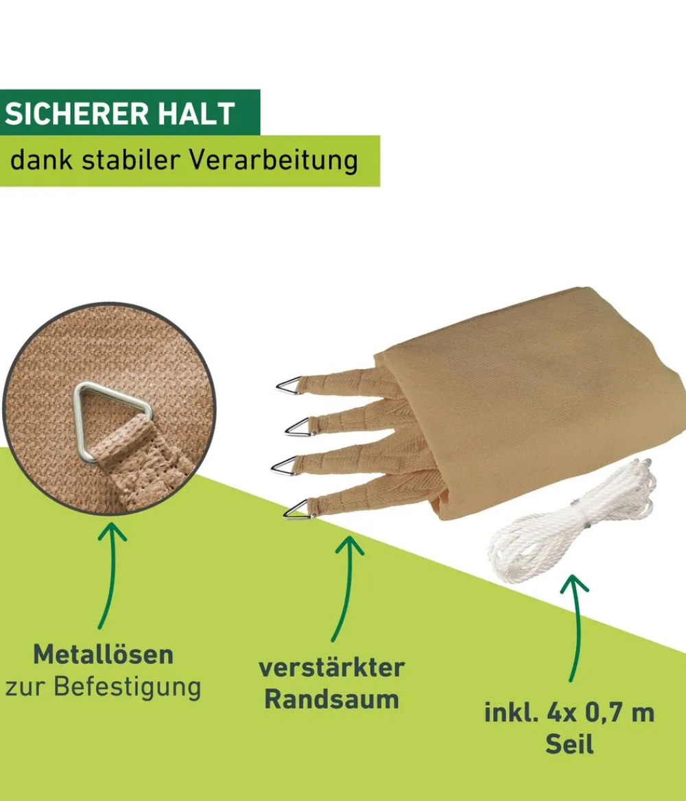 Windhager Sonnensegel > Sonnensegel Capri, rechteckig, ca. B500/T400 cm