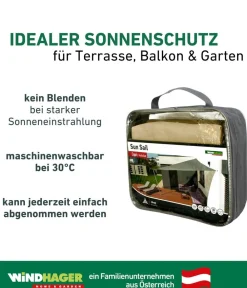 Windhager Sonnensegel > Sonnensegel Capri, dreieckig, ca. B400/T400 cm