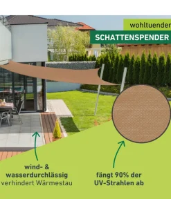 Windhager Sonnensegel > Sonnensegel Capri, quadratisch, ca. B500/T500 cm