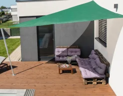 Windhager Sonnensegel Capri, dreieckig, ca. B400/T400 cm Grün New
