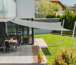 Windhager Sonnensegel Capri, quadratisch, ca. B500/T500 cm Grau Sale