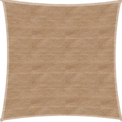 Windhager Sonnensegel - Sonnensegel Capri, quadratisch, ca. B400/T400 cm Hellbraun