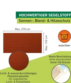 Windhager Sonnensegel > Sonnensegel, rechteckig,ca. B270/T140cm