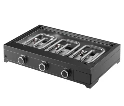 WMF Gasgrills - Gasgrill Plancha Edition One 75G, ca. B80,5/H23,8/T57,3 cm Schwarz