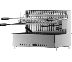 WMF Outdoor-Küchen - Outdoor-Küche Einbau-Grill, ca. B66/H47,5/T43,5 cm Silber
