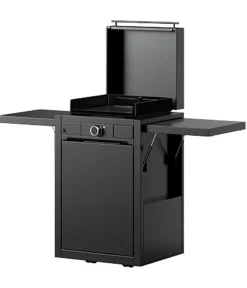 WMF Plancha Set 45E mit Wagen, ca. B60/H99,5/T63 cm Schwarz