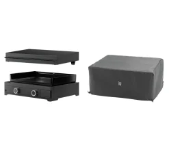 WMF Plancha Set 60G, ca. B65,5/H24,5/T63 cm Schwarz Sale