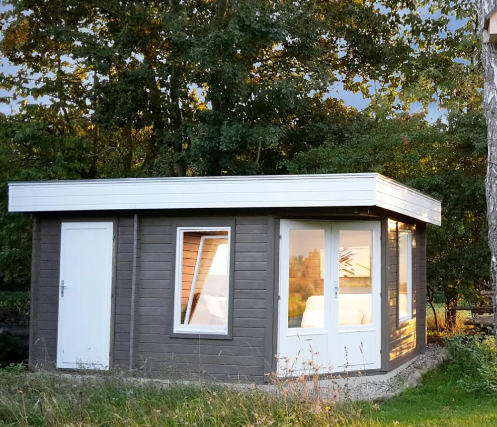 Wolff Finnhaus Gartenhäuser & Gerätehäuser > Gartenhaus Maja 40-B/2, ca. B503/H228/T349 cm