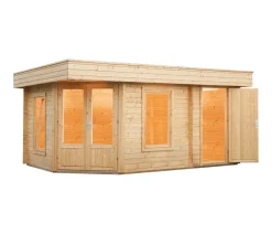 Wolff Finnhaus Gartenhäuser & Gerätehäuser > Gartenhaus Maja 40-B/2, ca. B503/H228/T349 cm