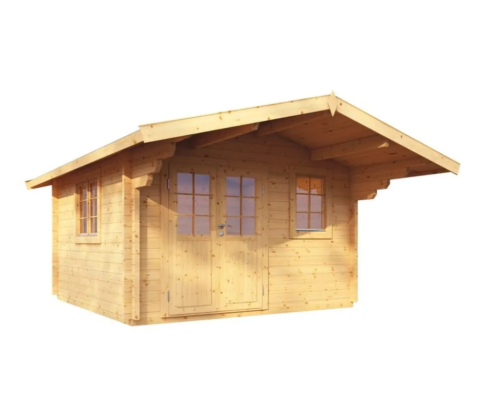 Wolff Finnhaus Gartenhaus Nordkap 70-B Natur Best