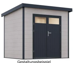Wolff Finnhaus Gartenhaus Vitale 2420, ca. B256/H222/T220 cm Outlet