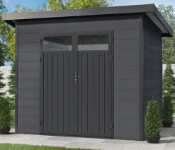 Wolff Finnhaus Gartenhaus Vitale 2420, ca. B256/H222/T220 cm Outlet