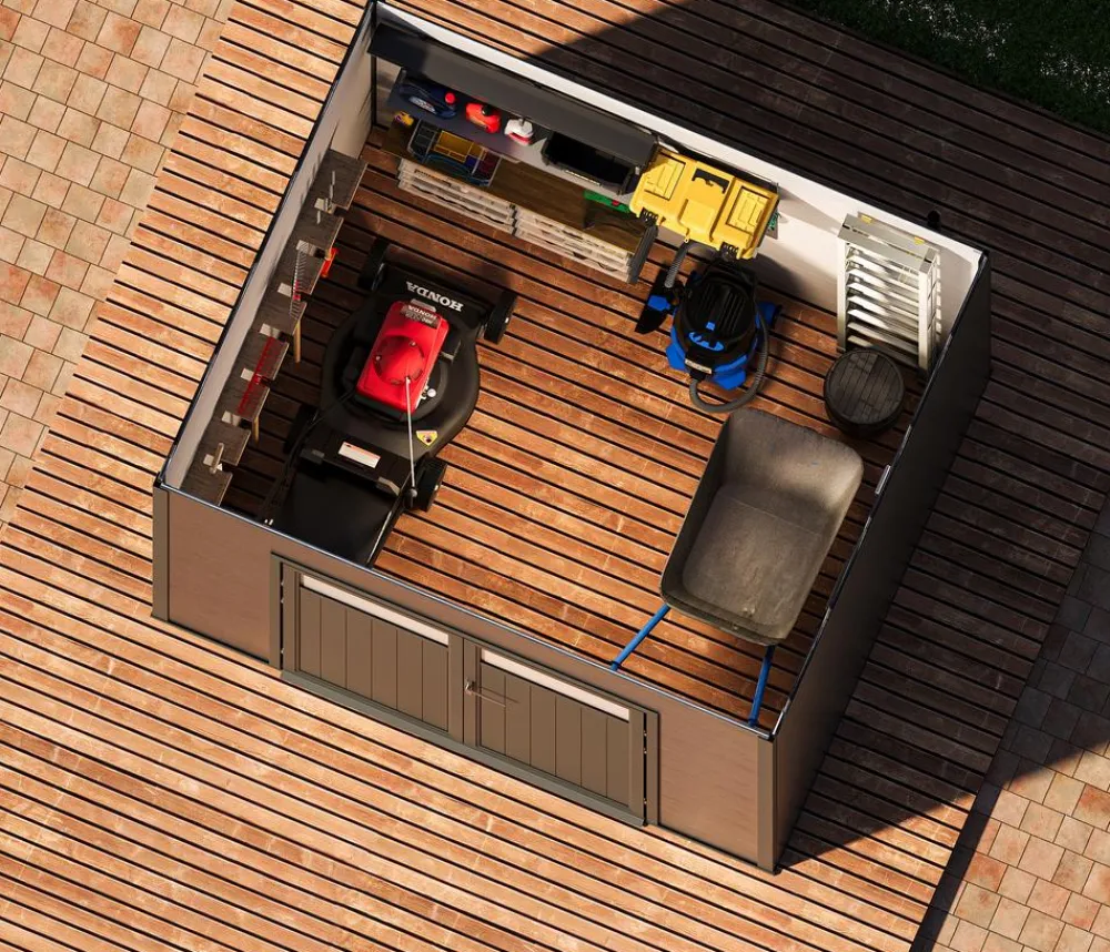 Wolff Finnhaus Gartenhaus Vitale 2420, ca. B256/H222/T220 cm Outlet