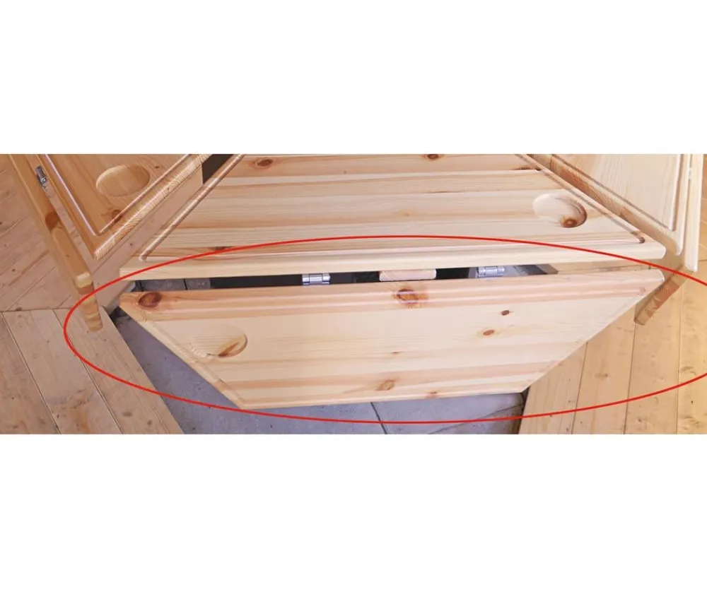 Wolff Finnhaus Grilltisch-Erweiterung Grillkota 9 Natur New