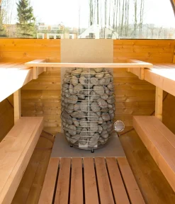 Wolff Finnhaus Saunas & Infrarotkabinen > Halbrundglas de luxe