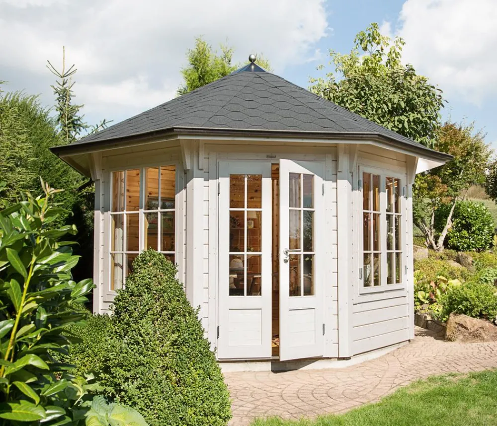 Wolff Finnhaus Pavillon Milano 3.0, ca. B360,3/H330/T360,3 cm Schwarz Clearance