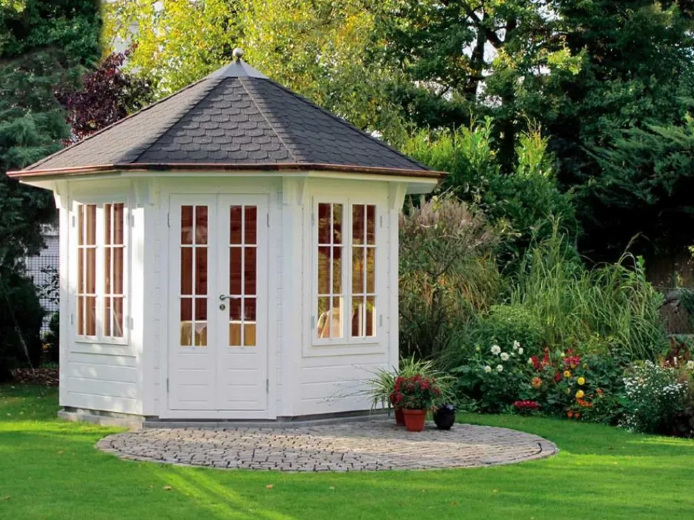 Wolff Finnhaus Pavillon Milano 3.0, ca. B360,3/H330/T360,3 cm Schwarz Clearance