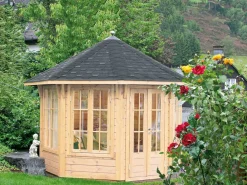 Wolff Finnhaus Pavillon Milano 3.0, ca. B360,3/H330/T360,3 cm Schwarz Clearance