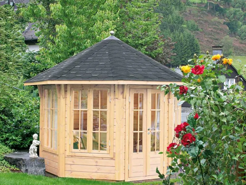 Wolff Finnhaus Pavillon Milano 3.0, ca. B360,3/H330/T360,3 cm Schwarz Clearance