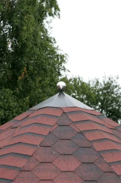 Wolff Finnhaus Pavillons - Pavillon Milano 3.0, ca. B360,3/H330/T360,3 cm Grün