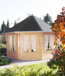 Wolff Finnhaus Pavillon Roma 4.0, ca. B479,8/H361/T479,8 cm Schwarz Online