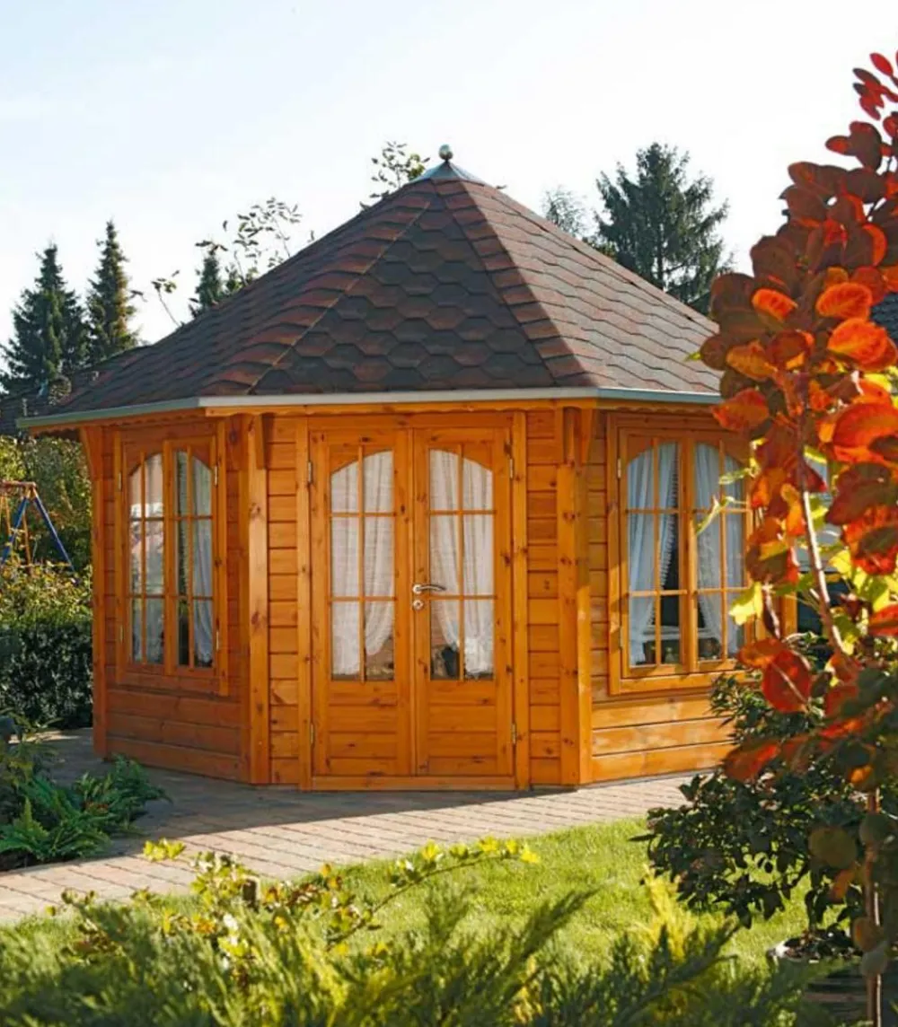 Wolff Finnhaus Pavillon Roma 4.0, ca. B479,8/H361/T479,8 cm Schwarz Online